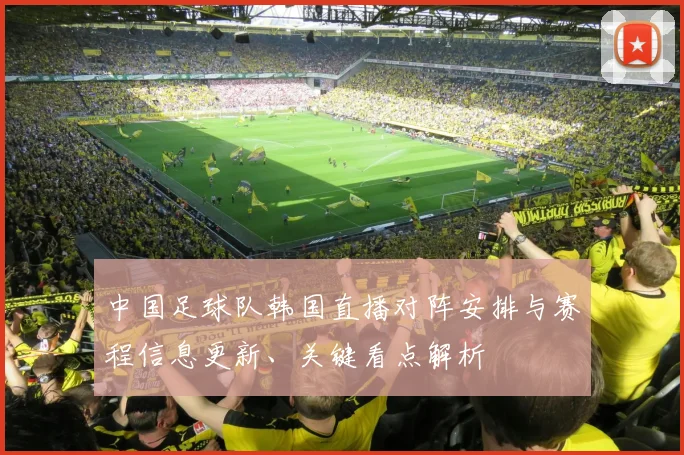 中国足球队韩国直播对阵安排与赛程信息更新、关键看点解析