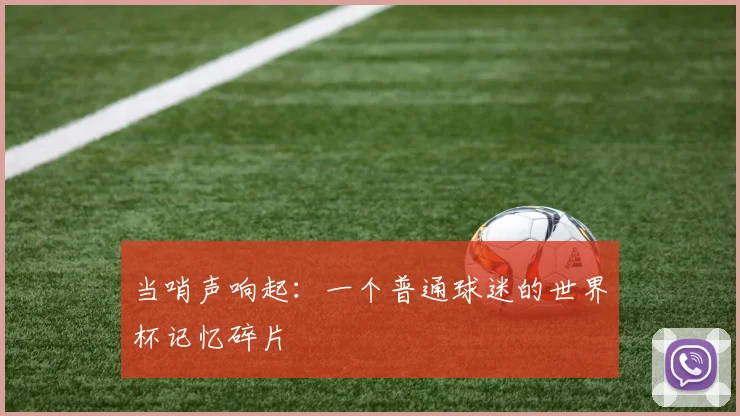 当哨声响起：一个普通球迷的世界杯记忆碎片